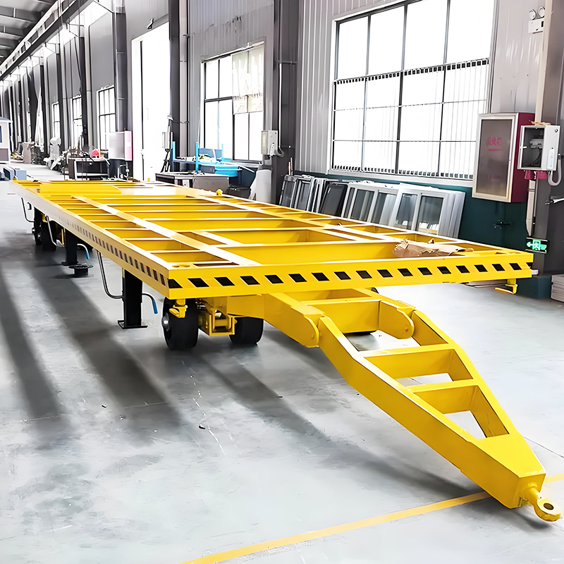 牵引平板拖车